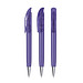 senator® Druckkugelschreiber Challenger Clear MT, blaue Mine, violett 267