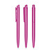 senator® Druckkugelschreiber Dart Polished, blaue Mine, pink rhodamine red