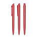 senator® Druckkugelschreiber Dart Polished, blaue Mine, rot 186