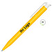 senator® Druckkugelschreiber Super Hit Bio, blaue Mine, gelb 123