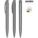 senator® Druckkugelschreiber Nature Plus, blaue Mine, cool gray 9