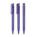senator® Druckkugelschreiber Super Hit Frosted, blaue Mine, violett 267