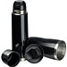 Set aus Isolierflasche und Thermobecher Split,schwarz