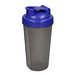 Shaker Protein, 0,6 l, standard-blau PP/transluzent-grau