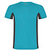 Shanghai Sport T-Shirt für Herren, türkis / Dark Lead, L