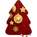 Shape Adventskalender Tannenbaum, Lindt LINDOR Minikugeln, Christbaumkugeln Gold