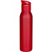 Sky 650 ml RCS-zertifizierte, einwandige Trinkflasche aus recyceltem Edelstahl, rot