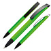 Softtouch-Drehkugelschreiber Winnipeg, blaue Mine, hellgrün