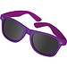 Sonnenbrille aus Kunststoff im Nerdlook, UV 400 Schutz, violett