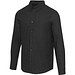 Sphene 165 g/m² Oxford Hemd, schwarz, L