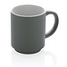 Stapelbare Keramiktasse, grau