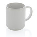 Stapelbare Keramiktasse, weiß