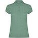 Star Poloshirt für Damen, Dark Mint, L