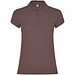 Star Poloshirt für Damen, Pale Red, 2XL