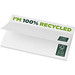 Sticky-Mate® recycelte Haftnotizen 127 x 75 mm, weiss, 50 pages