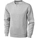 ELEVATE Unisex Pullover Surrey, grau meliert, XXXL