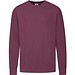 Sweatshirt Lightweight Set-In S Unisex, L, BORDEAUX