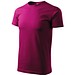 MALFINI T-Shirt Herren Basic, 4XL, fuchsia rot