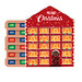 Täfelchen Adventskalender Haus ECO, 24 Lindt Schokotäfelchen, inkl. Druck