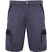 Tahoe Arbeitsshorts, 250 g/m2, blei/schwarz, XL