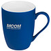 Tasse außen gummiert, 300 ml, blau
