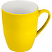 Tasse außen gummiert, 300 ml, gelb