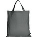 Fairtrade Baumwolltasche mit kurzen Henkeln, stahlgrau