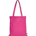 Fairtrade Baumwolltasche mit langen Henkeln, pink