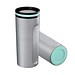 Thermobecher RETUMBLER-mySTEELONE, silber/mint