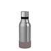Thermotrinkflasche RETUMBLER-myNIZZA II 420 CERAMIC, silber, Sleeve braun