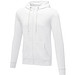 Theron Hoodie mit Reißverschluss für Herren, weiss, 5XL