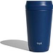 Topl-Trinkbecher aus rec. Stahl mit 360-Grad-Deckel 354ml, navy blau
