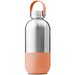 Trinkflasche Edelstahl, Orange 750ml, Orange