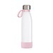 Trinkflasche RETUMBLER-TOULON GLASS, weiß/rosa/rosa