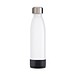 Trinkflasche RETUMBLER-TOULON GLASS, weiß, Sleeve schwarz