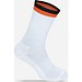 Two Tone Tennissocken, 37-41, White / Black / Orange