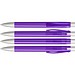 uma® CANDY transparent SI Druckkugelschreiber, violett
