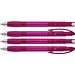 uma® MEMORY transparent SI Druckkugelschreiber, magenta