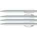 uma® PIXEL RECY Druckkugelschreiber, grau