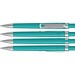 uma® RECYCLED PET PEN CORE F SI Druckkugelschreiber, petrol