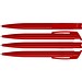 uma® RECYCLED PET PEN Druckkugelschreiber, rot