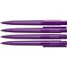 uma® RECYCLED PET PEN PRO transparent Druckkugelschreiber, violett
