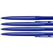 uma® RECYCLED PET PEN switch transparent Drehkugelschreiber, blau