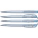 uma® RECYCLED PET PEN transparent SG Druckkugelschreiber, hellblau