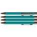 uma® STRAIGHT GUM B Druckbleistift, petrol