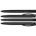 uma® TRINITY RECY Druckkugelschreiber, schwarz