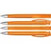 uma® TRINITY transparent SI Druckkugelschreiber, orange