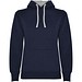 Urban Kapuzenpullover für Damen, Navy Blue/grau, M
