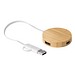 USB Hub MULTIPLIER CIRCLE,braun