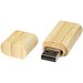 USB-Stick 3.0 aus Bambus mit Schlüsselring, natural, 16GB